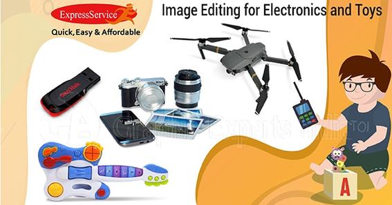 Electronics and Toys image editing