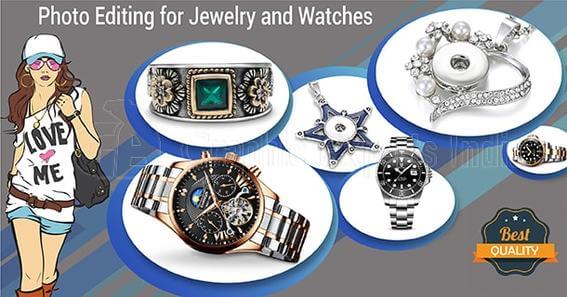 Jewelry and Watches image editing