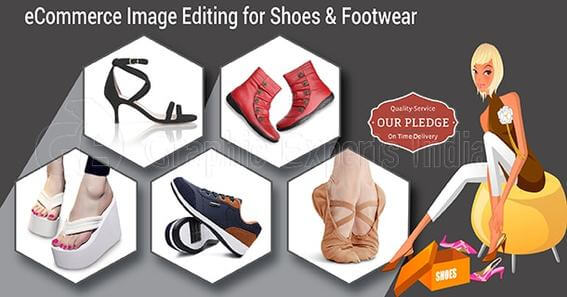 Shoes & Footwear image editing