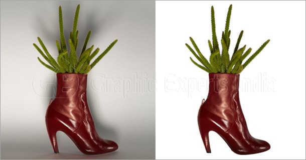 Shoe Image Clipping Path Service