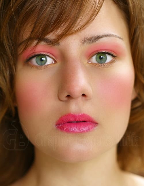 Glamour Retouching (Digital Makeup Creation) After Glamour Retouching (Digital Makeup Creation) After