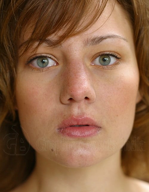Glamour Retouching (Digital Makeup Creation) Before Glamour Retouching (Digital Makeup Creation) Before