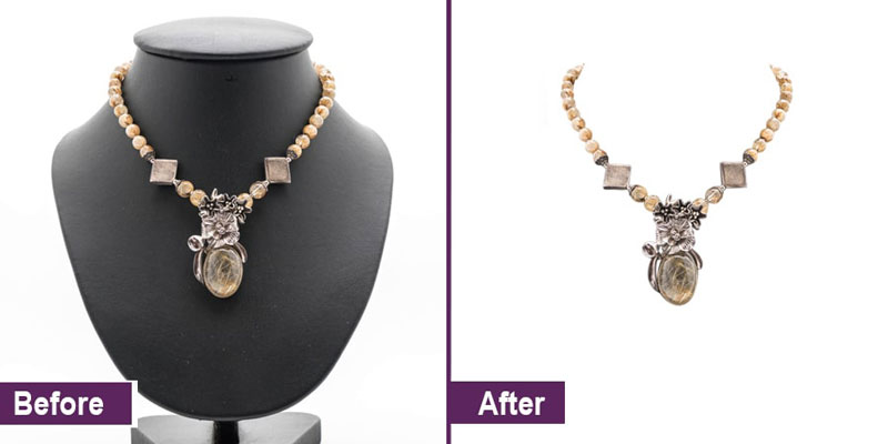 Jewelry Product Photo Editing and Editing Example