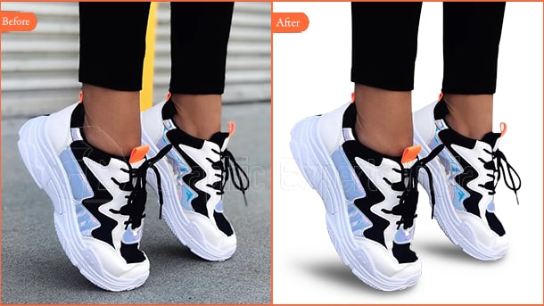 Shoe Photo Editing Services