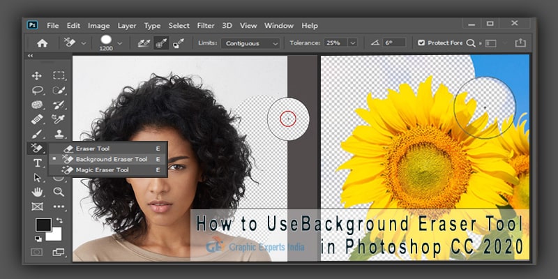 photoshop background eraser tool