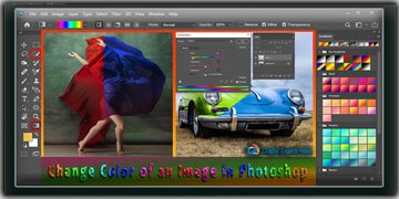 Change Color of Image in Photoshop CC –07 Different Ways