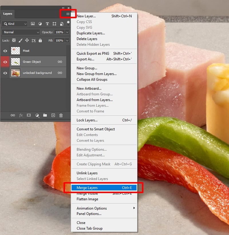 How to Merge Layers in Photoshop