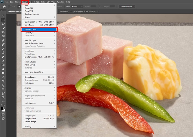 How to Rename Layers in Photoshop