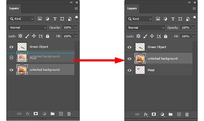 How to Reorder Layers in Photoshop