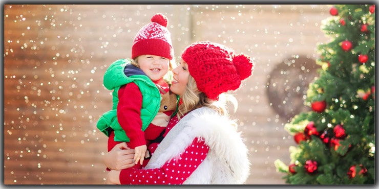 Christmas Photography Tips: Keeping the natural light