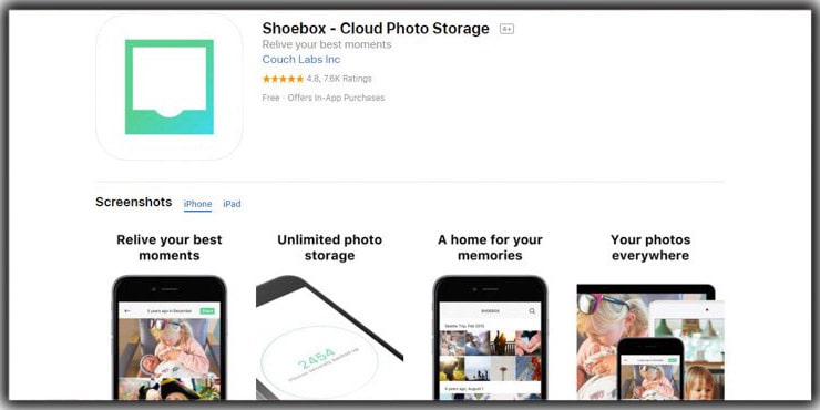 what is best free picture storage online