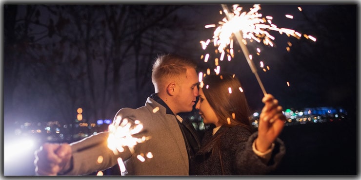 Sparklers On Hand