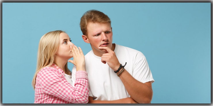 Whisper Anything Hilarious Into Your Partner's Ear 