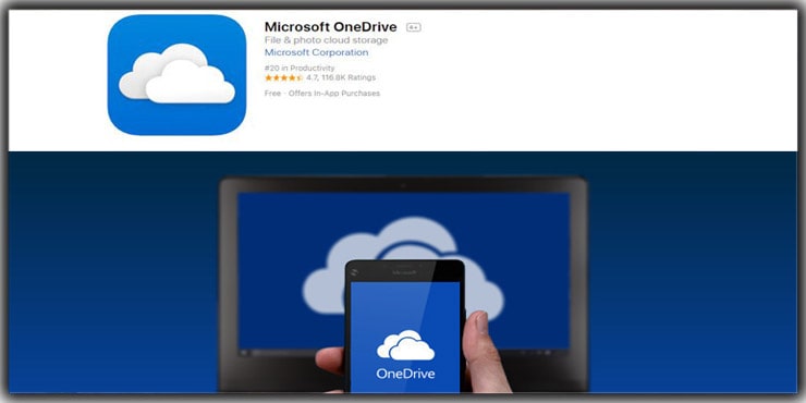 photo storage app Microsoft OneDrive