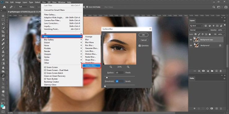 How to smooth edges in Photoshop » Fix pixelated cutouts