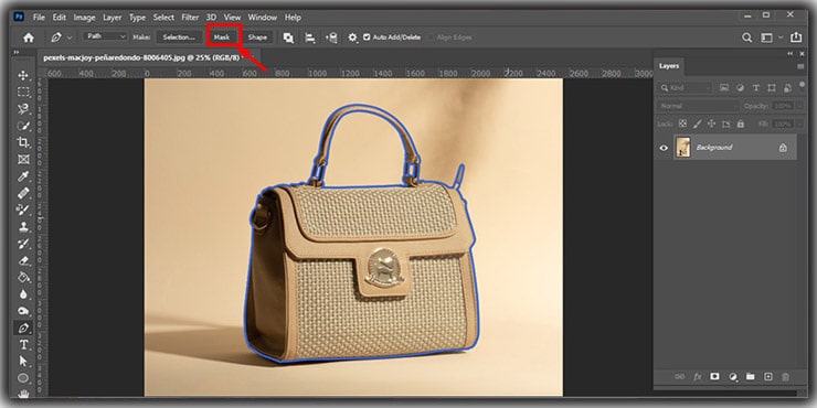 Remove Background Using Clipping Path