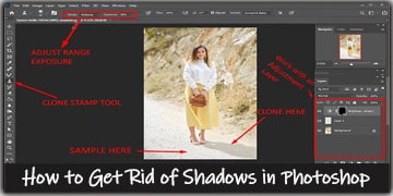 How to Get Rid of Shadows in Photoshop  - 4 Effective Methods