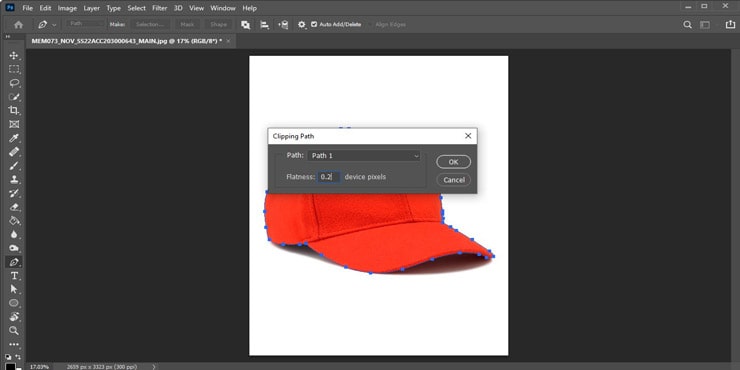 How to save path in Photoshop