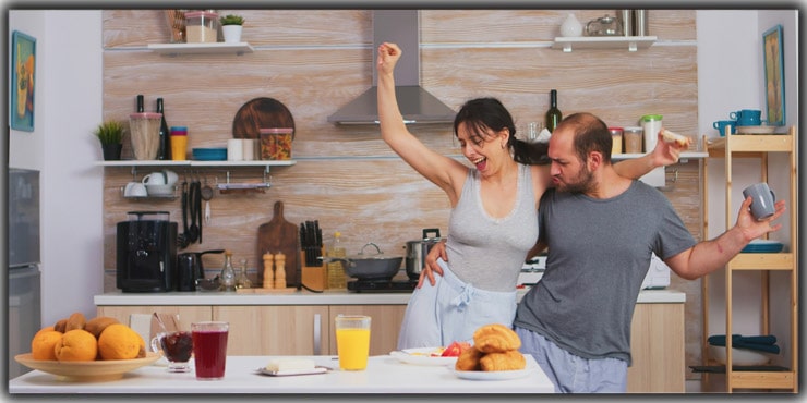 Dancing in the Kitchen