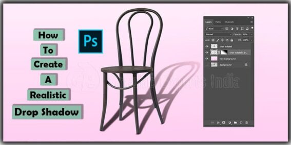 How To Add A Drop Shadow In Photoshop - Step By Step Tutorial