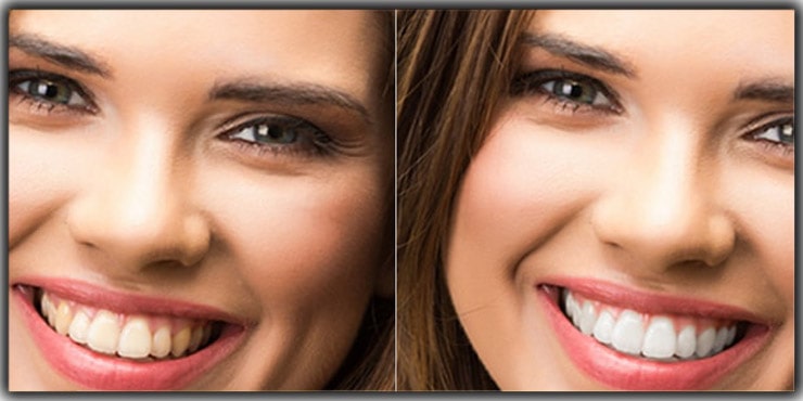 Whiten Teeth in Photoshop CC 2022