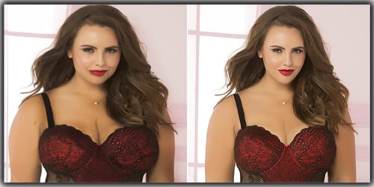 Online Bra and Panty Photo/Image Retouching/Editing Company