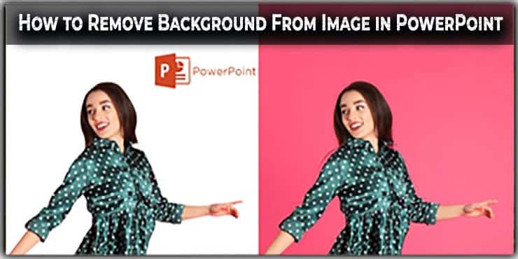Remove background from PowerPoint