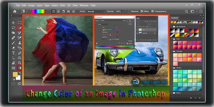 Change Color of Image in Photoshop