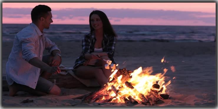 Beach Bonfire