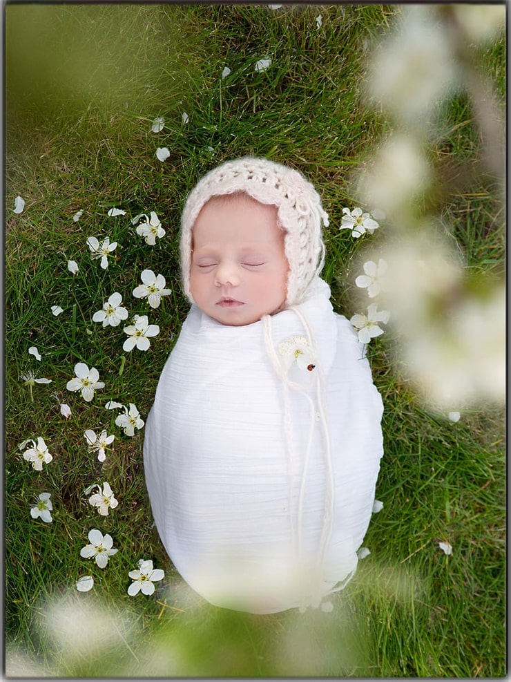 Newborn Pose Ideas | Baby Girl Emilia Charlotte, NC