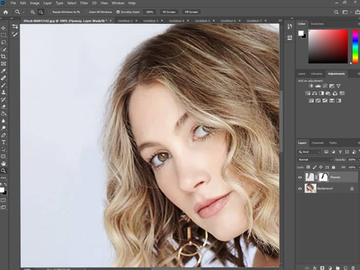 How to Fix Frizzy Hair in Photoshop [Step by Step Guide with images]