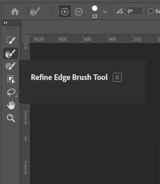 Refine Edge Brush Tool