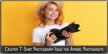 Creative T-Shirt Photography Ideas