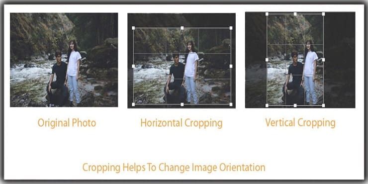 Crop Image to Change Orientation