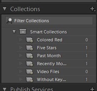 Filter collections process
