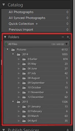 Photo Organizing in Lightroom