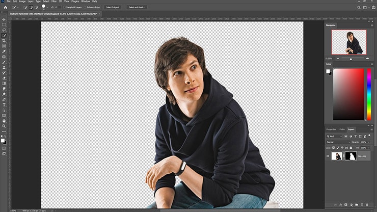 Convert a White Background into a Transparent