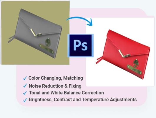 Color correction & change service